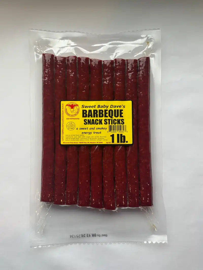 BBQ Beef Sticks - Wisconsin River Meats