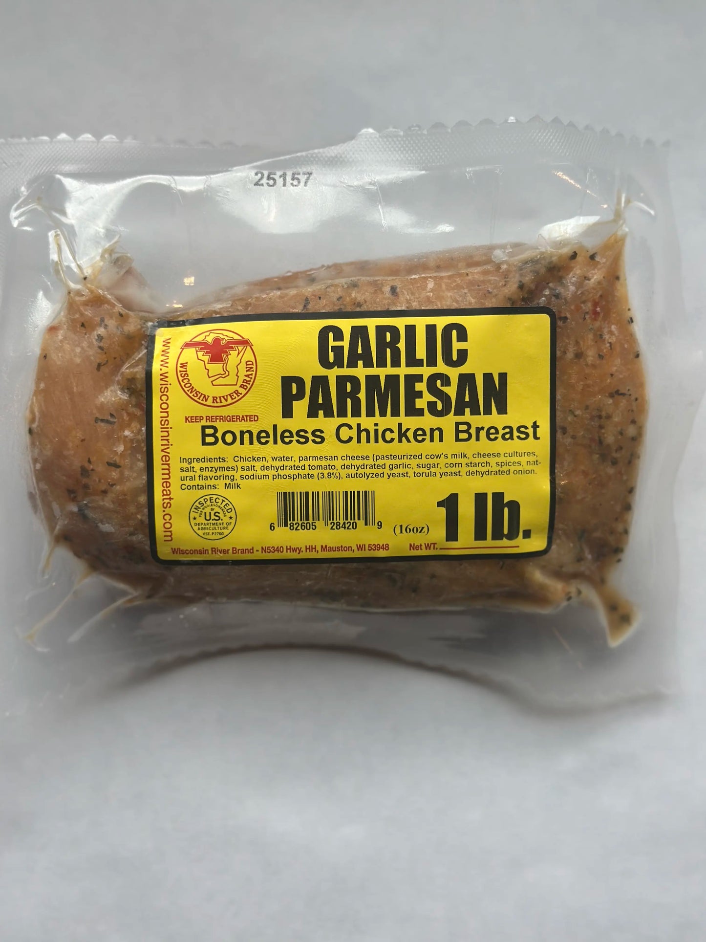 Garlic Parmesan Marinated Chicken Breast - Wisconsin River Meats