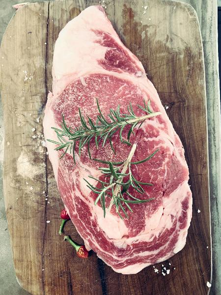 Get 1 or more 16 oz. Ribeye steaks shipped free to WI, IL, MN, IA, ND & SD from Wisconsin River Meats