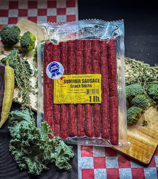 Snack Sticks - award winning smoked beef sticks from Wisconsin River Meats