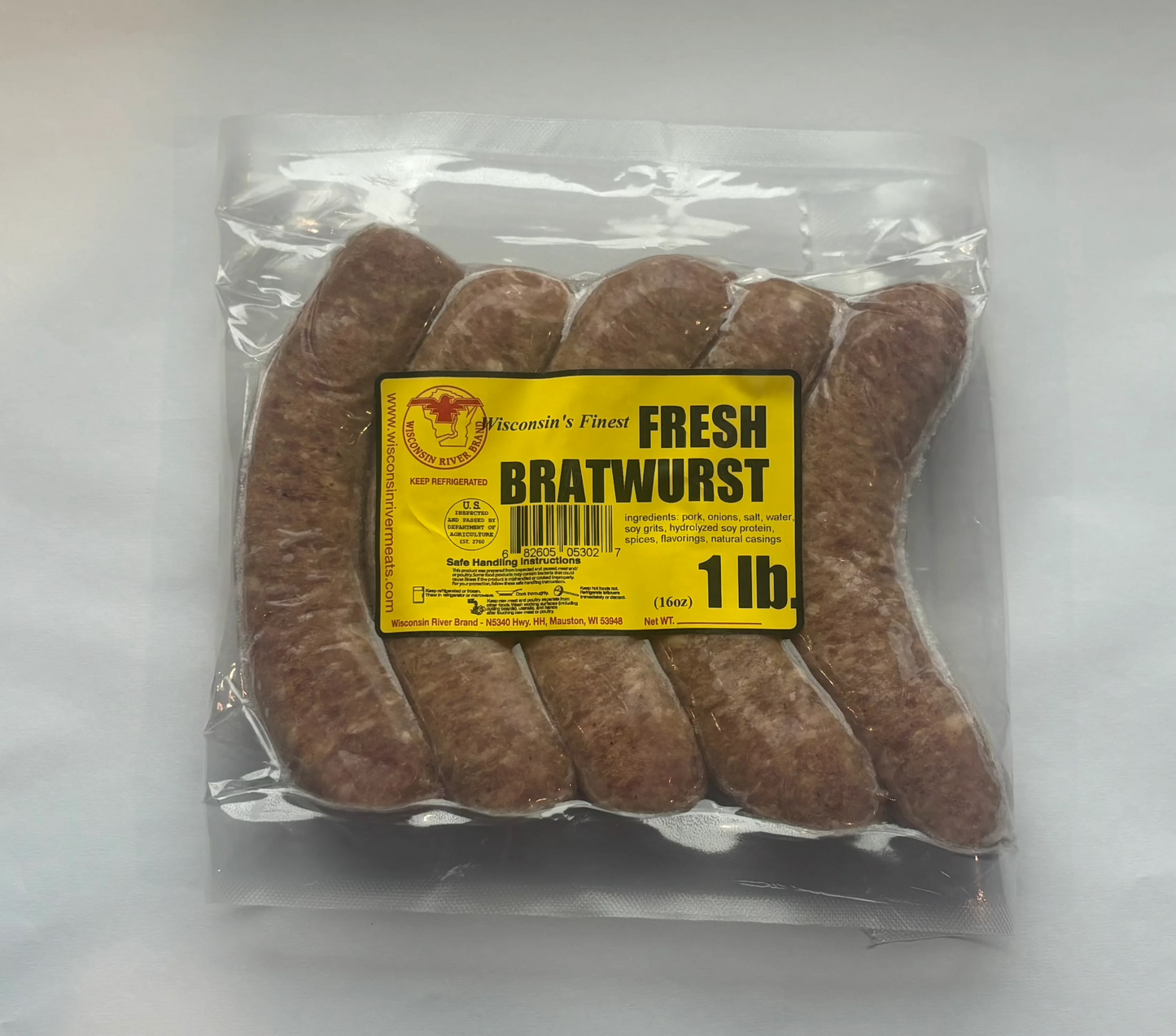Fresh Bratwurst (2lbs)