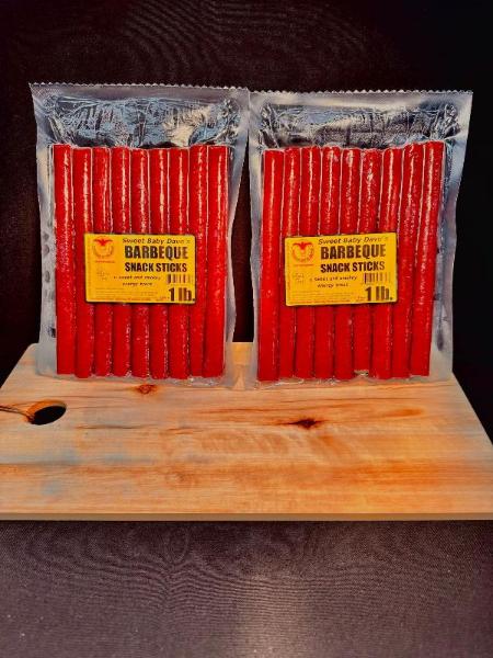 BBQ Snack Sticks (2lbs) - Wisconsin River Meats 