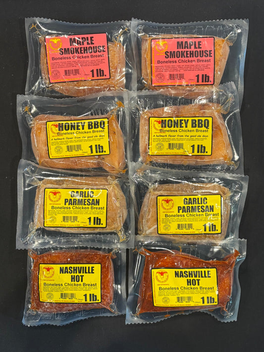 8 Juicy 1 lb Chicken Breasts | Packed with Bold Marinated Flavors