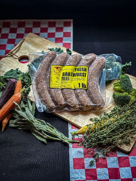 Fresh Bratwurst (2lbs) - Wisconsin River Meats 