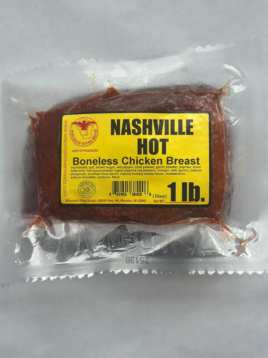 Nashville Hot Marinated Chicken Breast - Wisconsin River Meats 