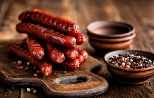 Best Hot Dogs near me, natural casing wieners from Wisconsin River Meats 