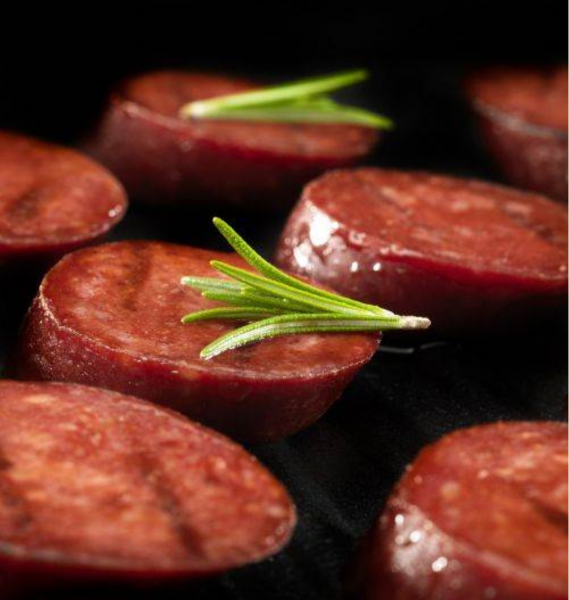 Smoked Andouille (2lbs) - Cajun cuisine made with Wisconsin pork from Wisconsin River Meats 