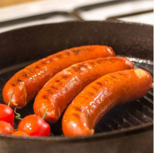 Smoked Brats (2lbs) - Grilling brats fully cooked and ready to eat from Wisconsin River Meats 