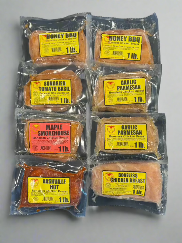 Chicken Sampler Chicken Breast – Midwest House Sampler | Wisconsin River Meats ...