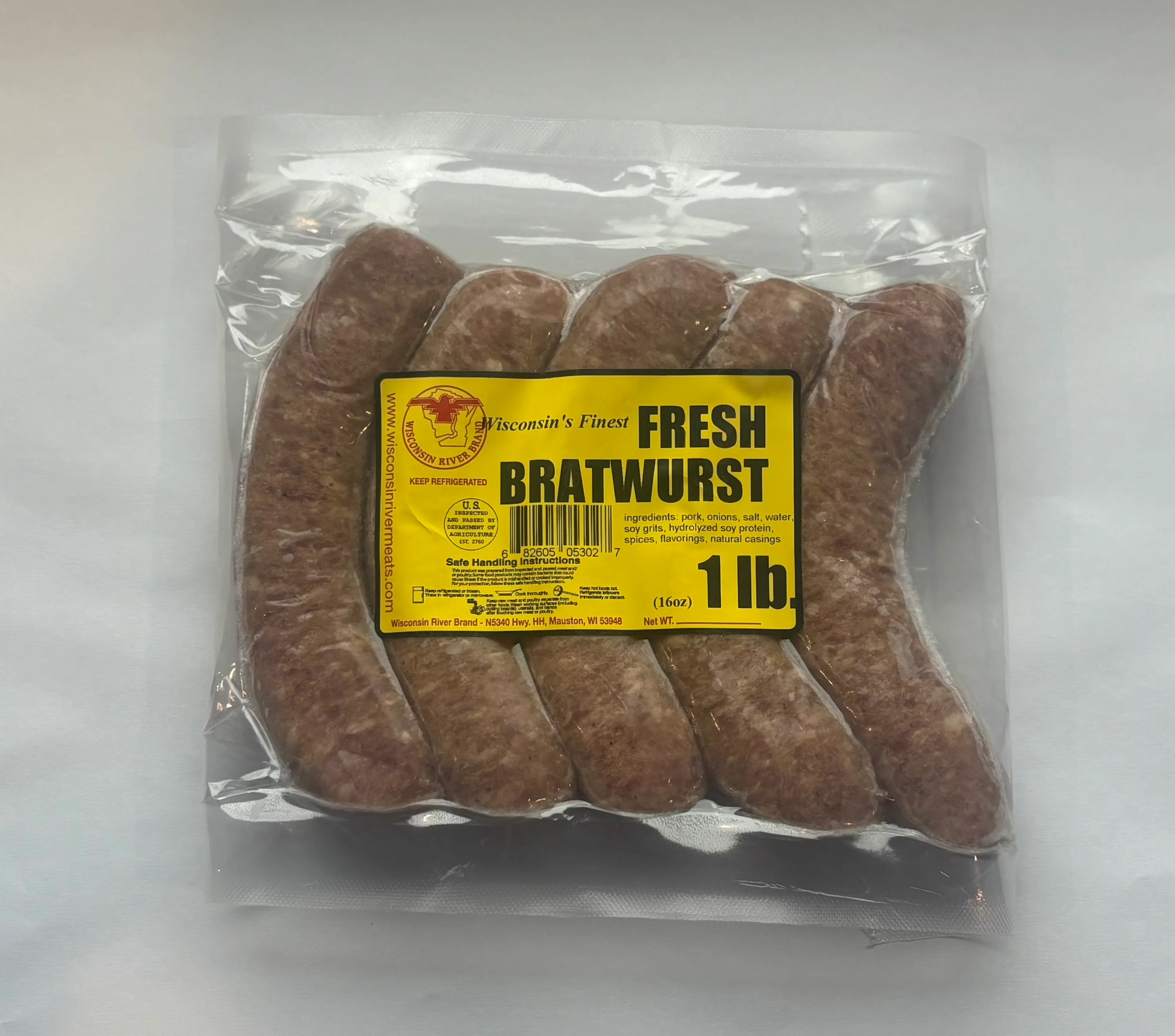 Fresh Bratwurst (2lbs)